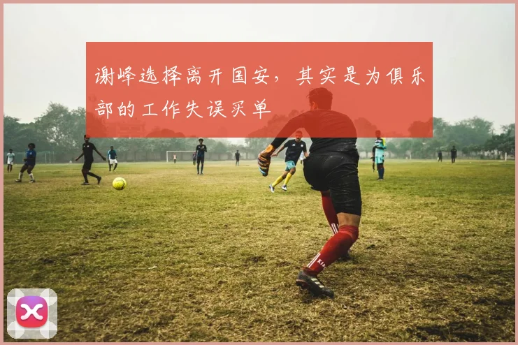 谢峰选择离开国安，其实是为俱乐部的工作失误买单